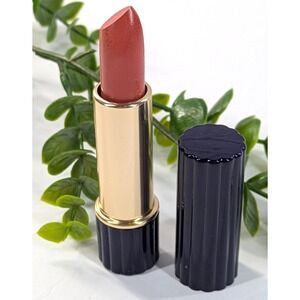 NEW!💋Estee Lauder All-Day *AEGEAN CORAL* Lipstick Full Size Blue Ribbed